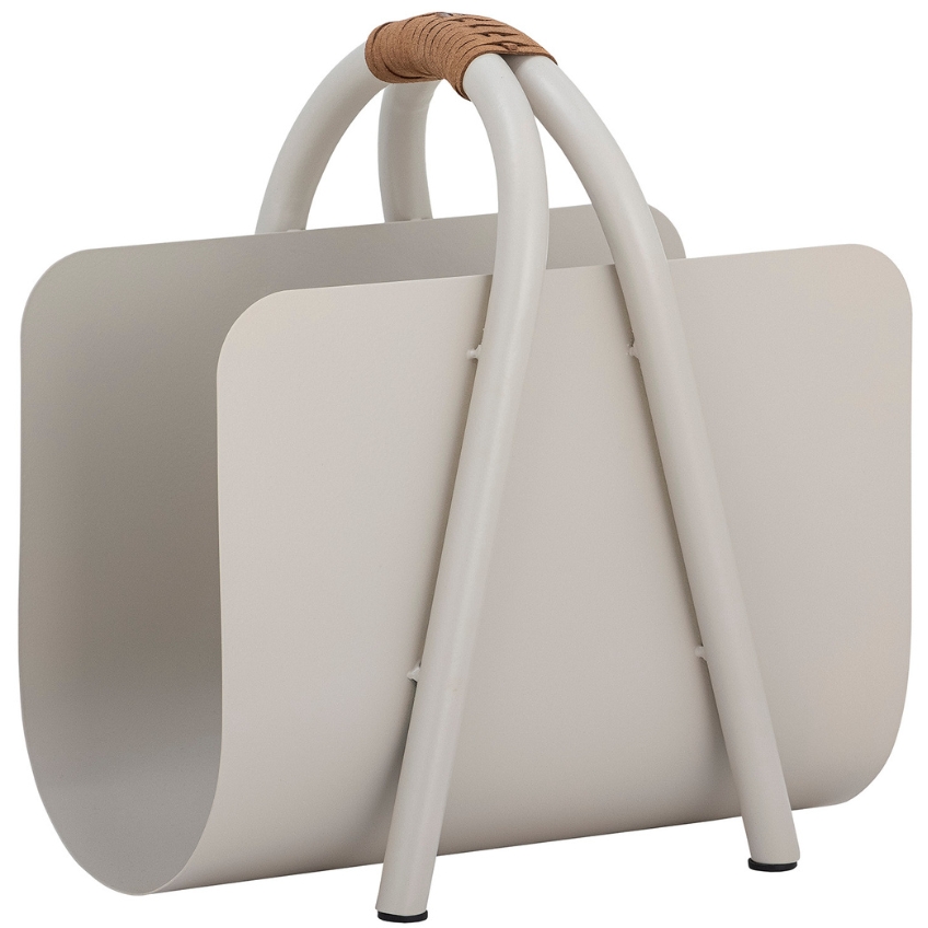 Bloomingville Béžový kovový stojan Eton